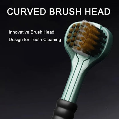 3-Sided Toothbrush for Deep Cleaning