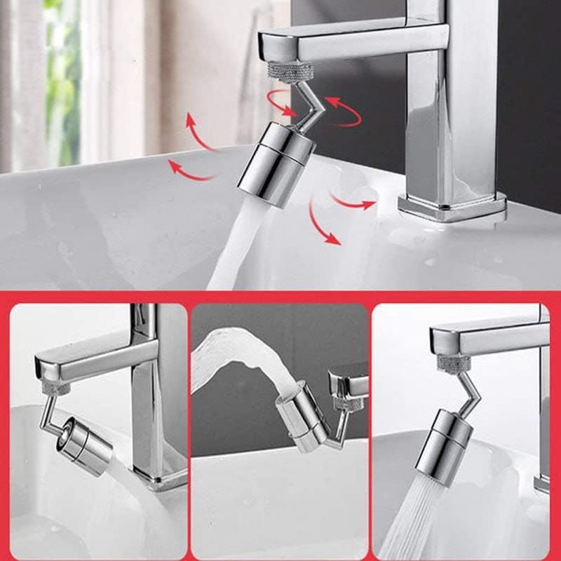 1080° Rotating Faucet Extender for Kitchen & Bathroom
