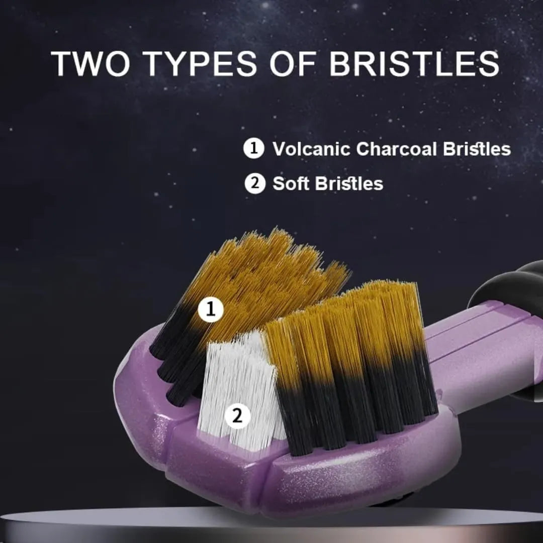 3-Sided Toothbrush for Deep Cleaning