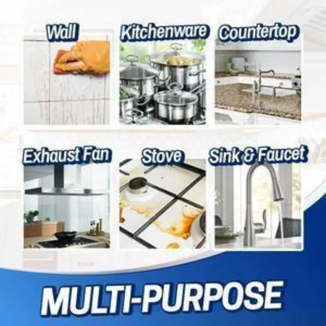 MULTI- PURPOSE KITCHEN BUBBLE CLEANER