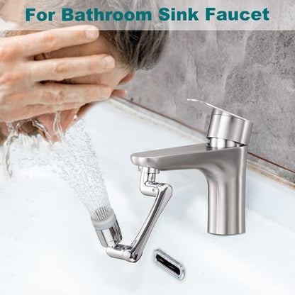 1080° Rotating Faucet Extender for Kitchen & Bathroom