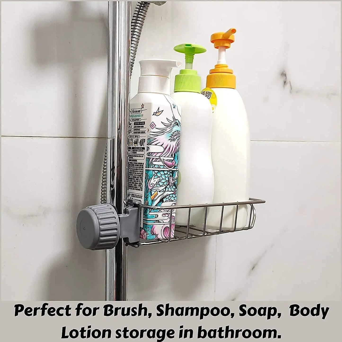 2 Pcs Kitchen Sink Organizer Shelf with 3 Non-Scratch Dish Wash Cloths
