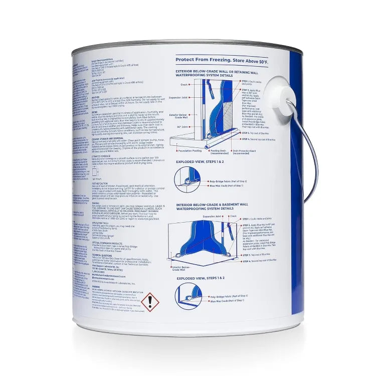 Blue Max Liquid Rubber Waterproofer For Wood, Concrete & Masonry