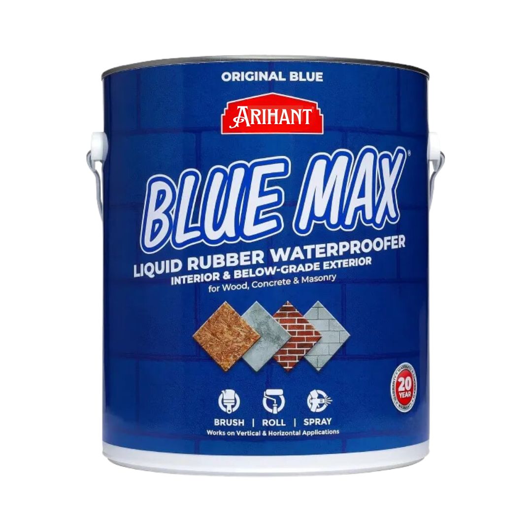 Blue Max Liquid Rubber Waterproofer For Wood, Concrete & Masonry