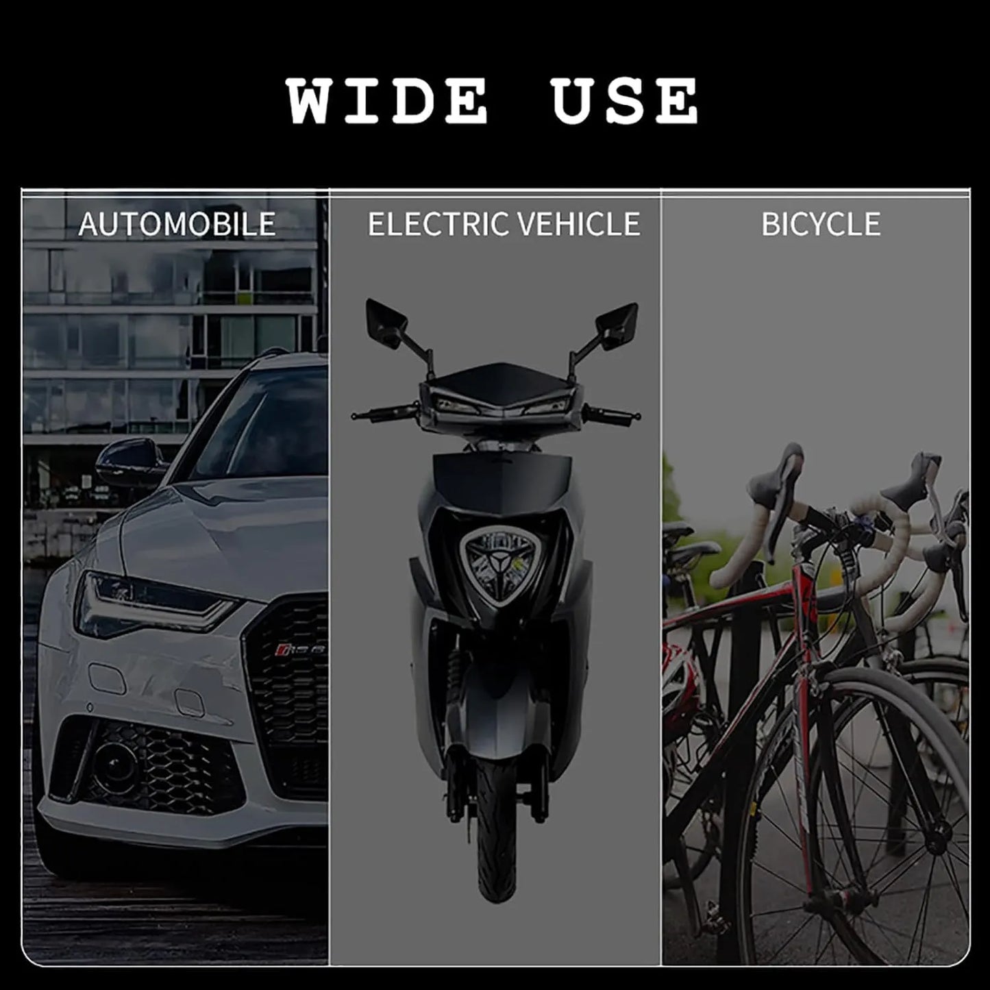 Universal 2 Pcs Wind Powered Car LED Lights