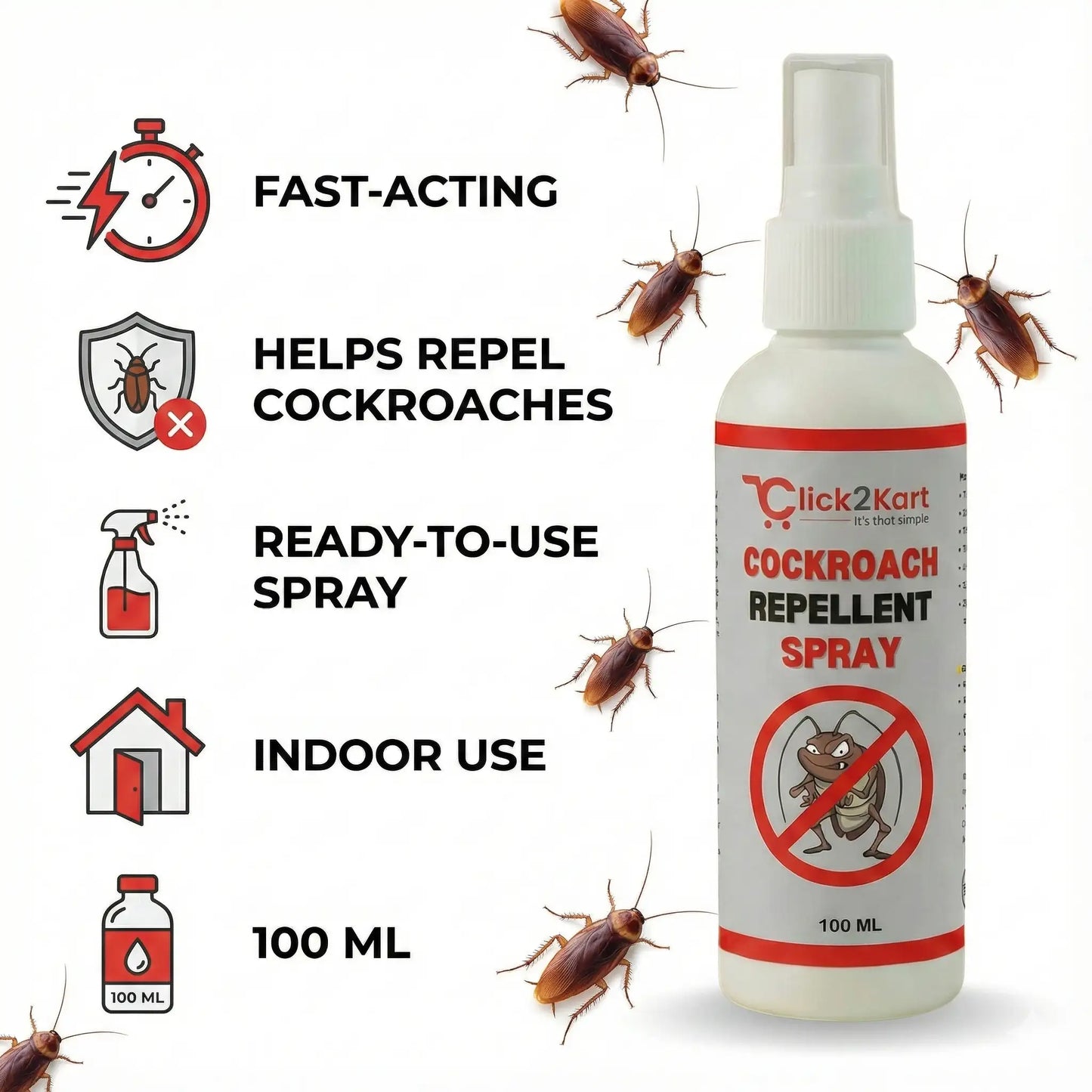 Herbal Cockroach Repellent Spray
