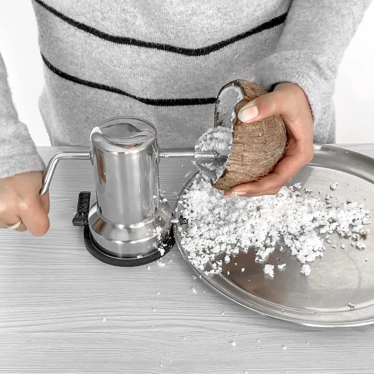 Stainless Steel Coconut Scraper
