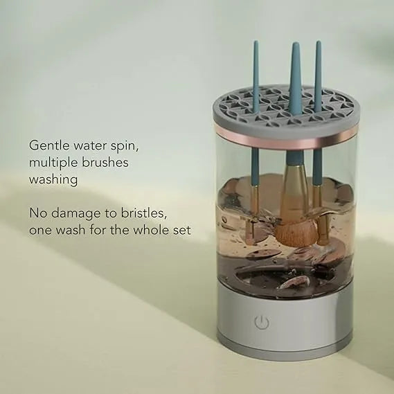 USB Rechargeable Makeup Brush Cleaner Machine