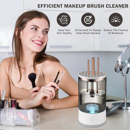 USB Rechargeable Makeup Brush Cleaner Machine