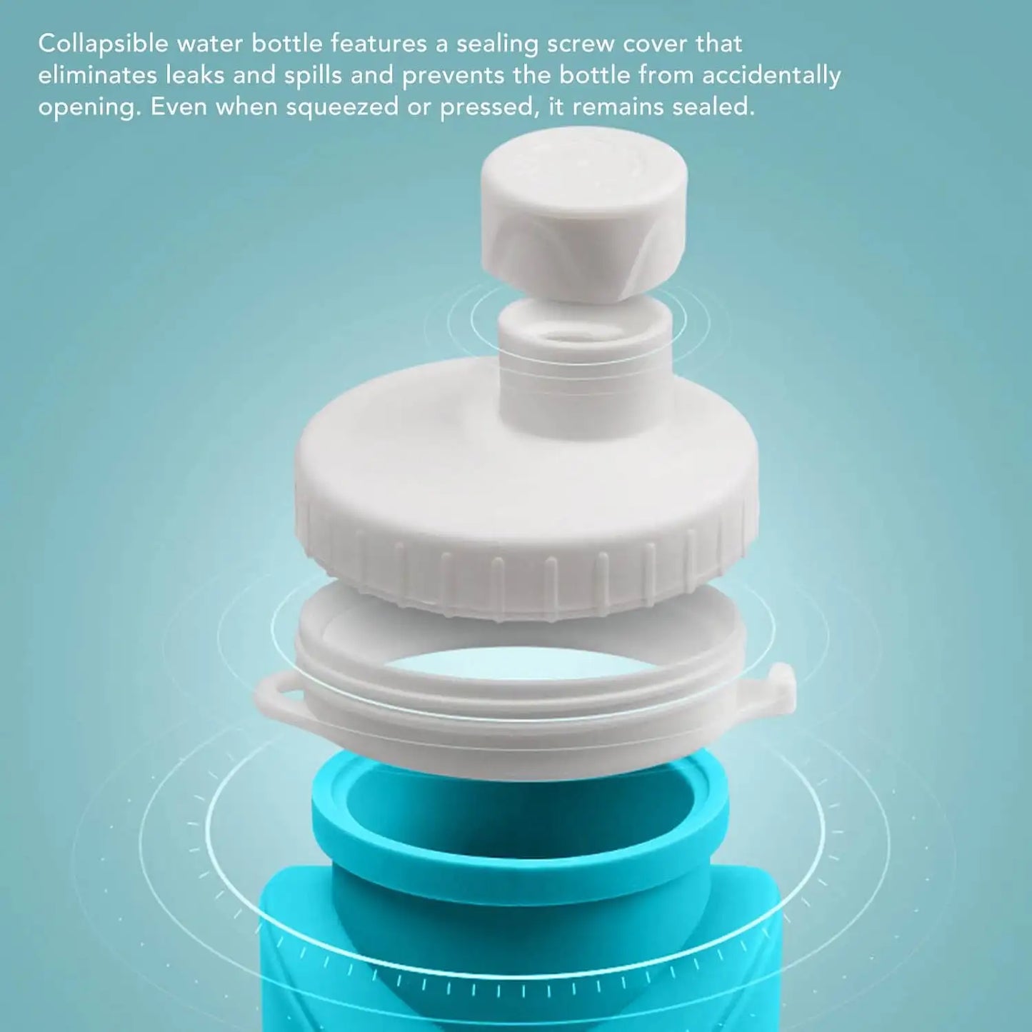 Foldable Water Bottle 600ml