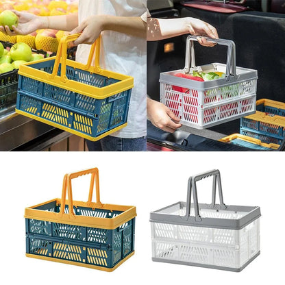 Multipurpose Grocery Storage Basket with Handle
