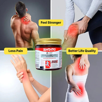 Japanese Massage Gel for Joint & Muscle Pain Relief