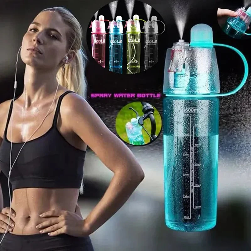 2 In 1 Drink & Mist Water Bottle