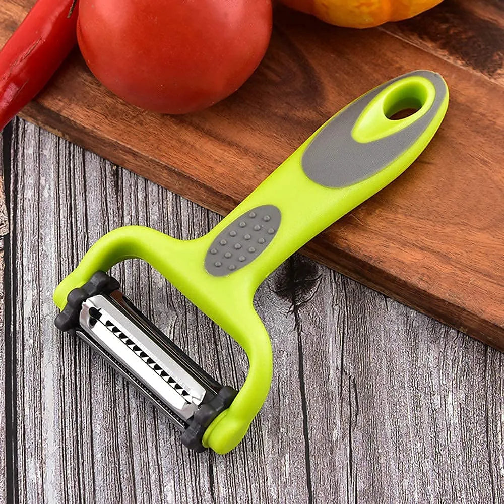 3-in-1 Rotary Fruit & Vegetable Peeler