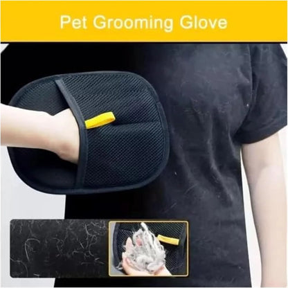 Pet Hair Remover Glove for Dogs & Cats