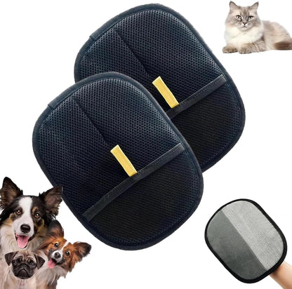 Pet Hair Remover Glove for Dogs & Cats
