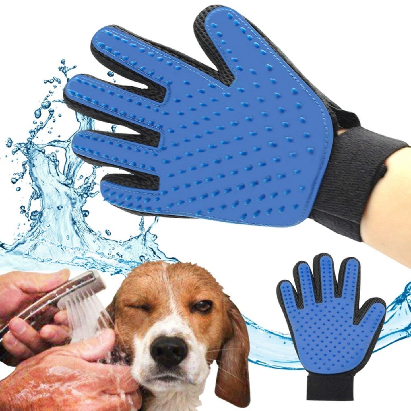Gentle Pet Cleaning Gloves