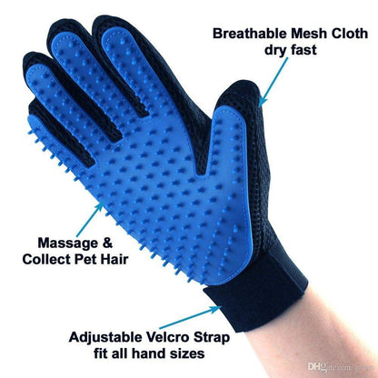 Gentle Pet Cleaning Gloves