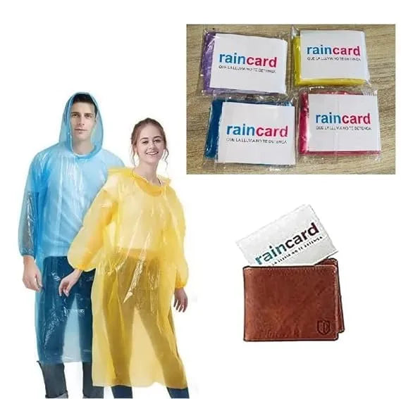 Disposable Pocket Rain Cards