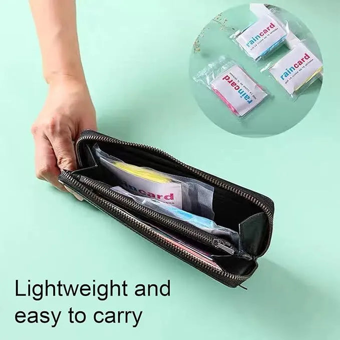 Disposable Pocket Rain Cards