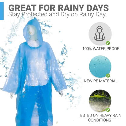 Disposable Pocket Rain Cards