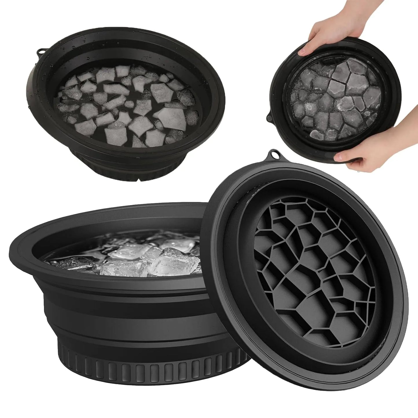 Silicone Face Bowl for Ice