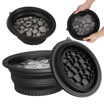 Silicone Face Bowl for Ice