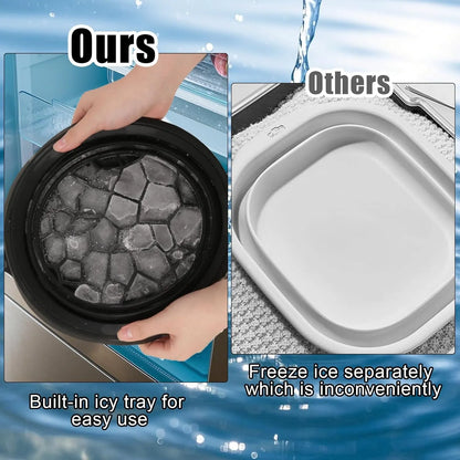 Silicone Face Bowl for Ice