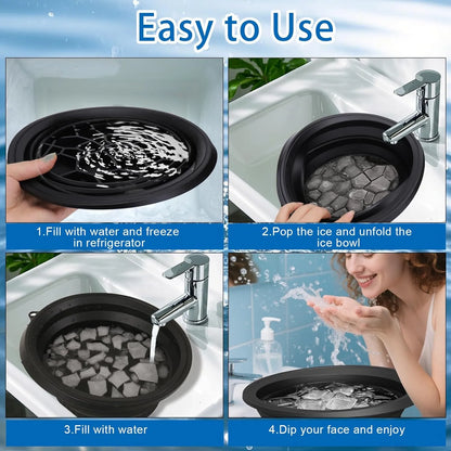 Silicone Face Bowl for Ice