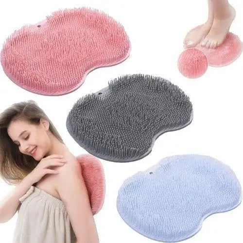 Silicone Foot Scrubber Mat for Shower (30x23cm)