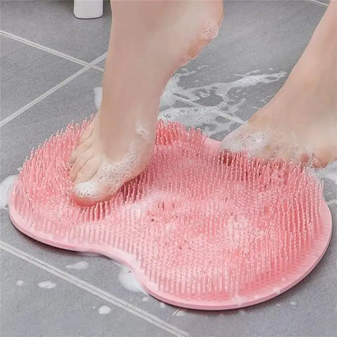 Silicone Foot Scrubber Mat for Shower (30x23cm)