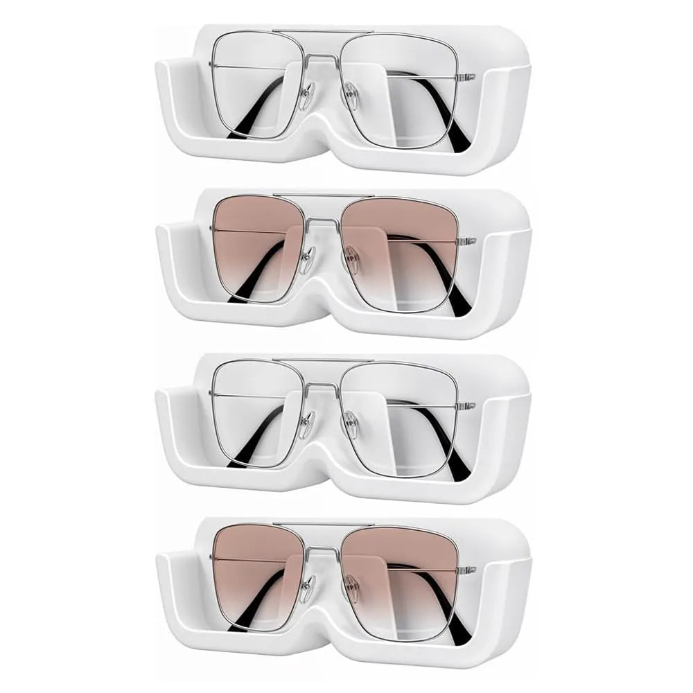 2 Pcs Wall Mount Sunglasses Organizer