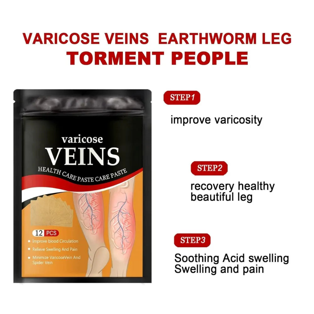 Varicose Veins Health Care Paste Pain Relief & Blood Circulation Support