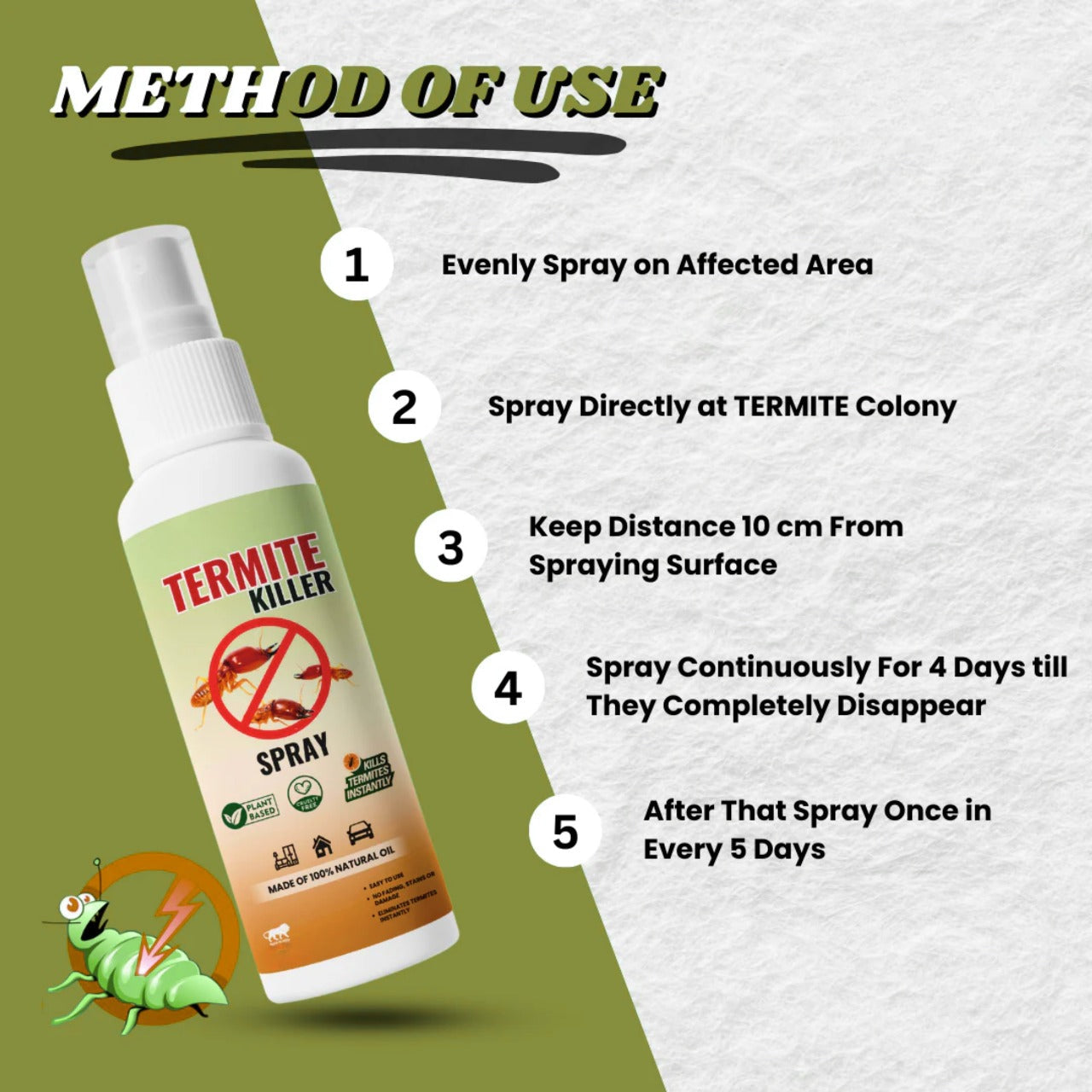 Termite Killer Spray for Wood & Furniture