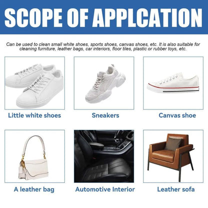 Multi-functional shoe stain cleaning cream