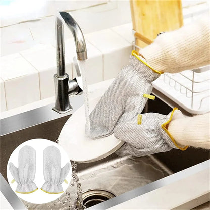 Aluminium Dishwashing Hand Gloves