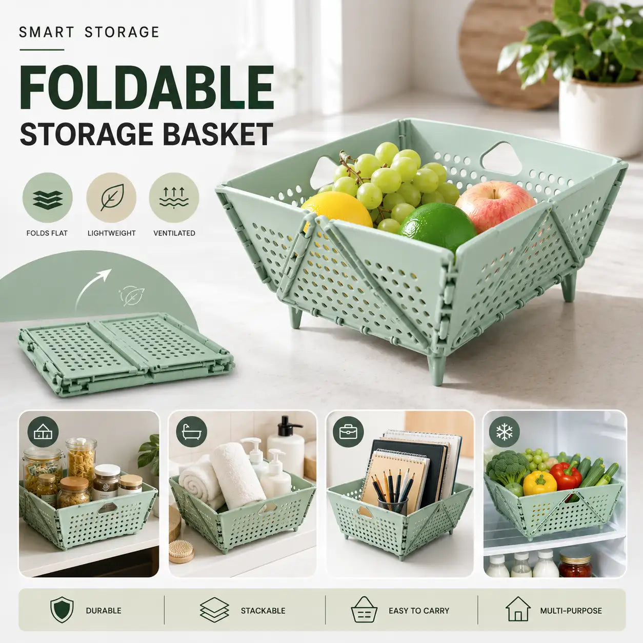 Flexi Fold Fruit & Vegetable Basket