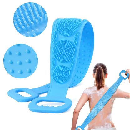 Silicone Bath Body Brush with Long Handle