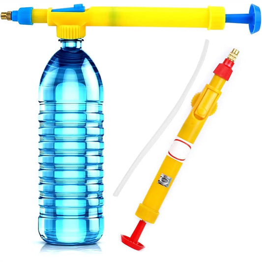 Bottle Pressure Spray Gun Adjustable Nozzle for Gardening & Cleaning