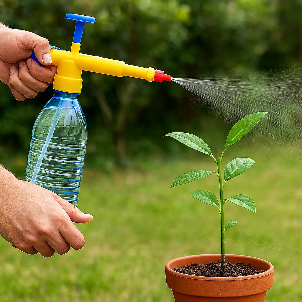 Bottle Pressure Spray Gun Adjustable Nozzle for Gardening & Cleaning