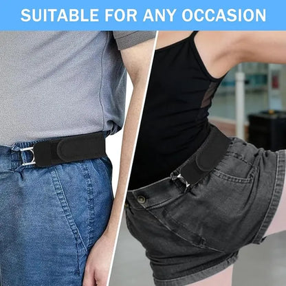 Adjustable Buckleless Elastic Waist Belt