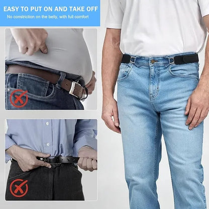 Adjustable Buckleless Elastic Waist Belt