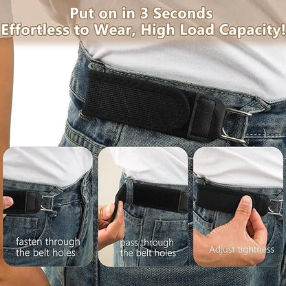 Adjustable Buckleless Elastic Waist Belt