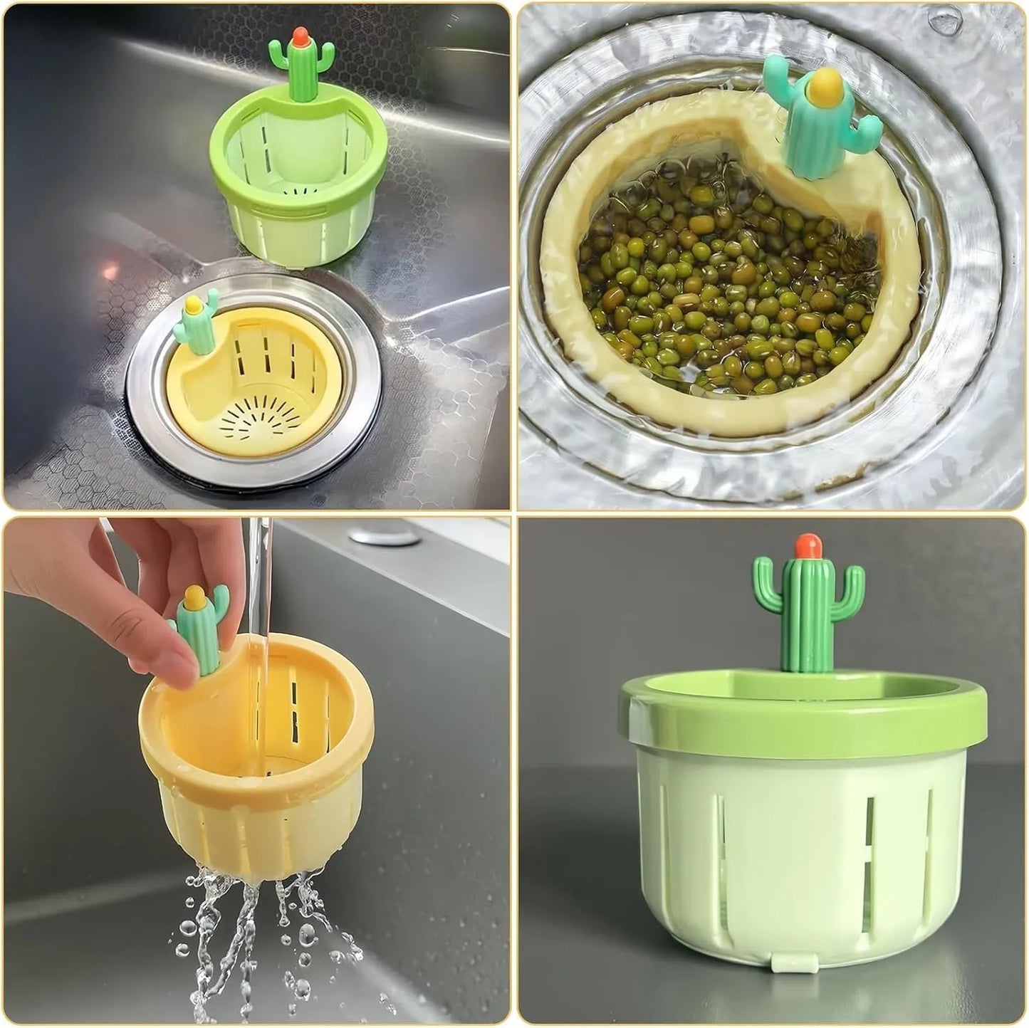 Cactus Kitchen Sink Drain Strainer for Kitchen Sink