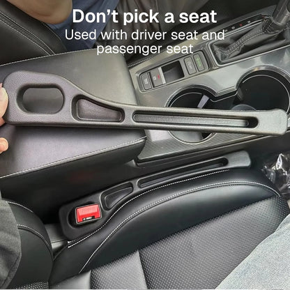 Pack of 2 Car Seat Gap Filler Organizer