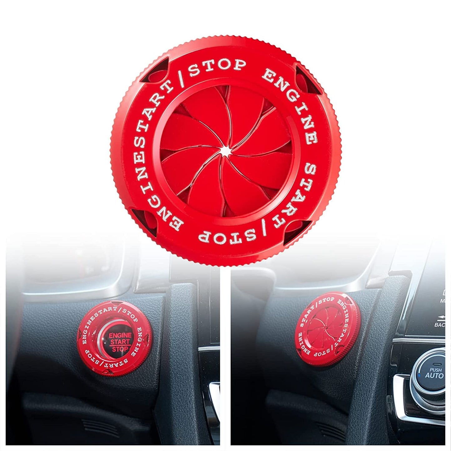 Universal Engine Start Button Cover for Car & Bike