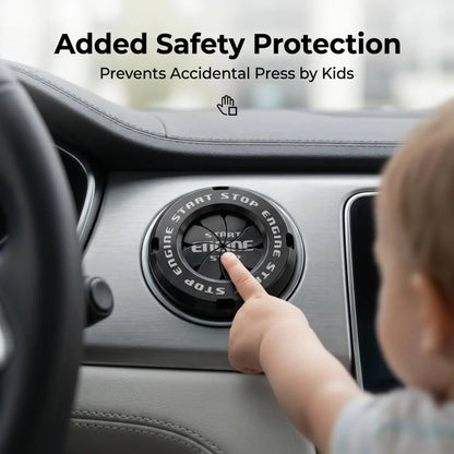 Universal Engine Start Button Cover for Car & Bike