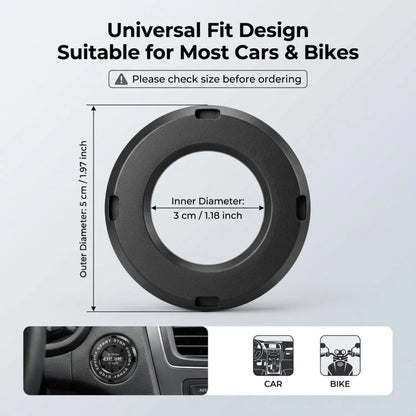 Universal Engine Start Button Cover for Car & Bike