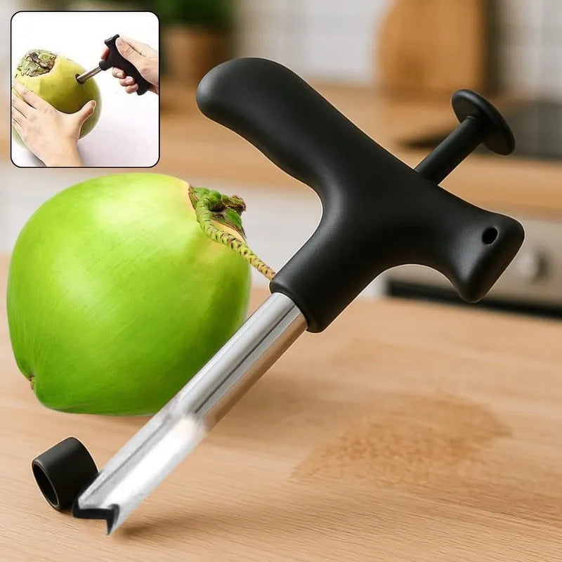 Stainless Steel Coconut Opener Tool