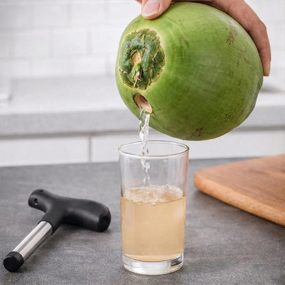 Stainless Steel Coconut Opener Tool